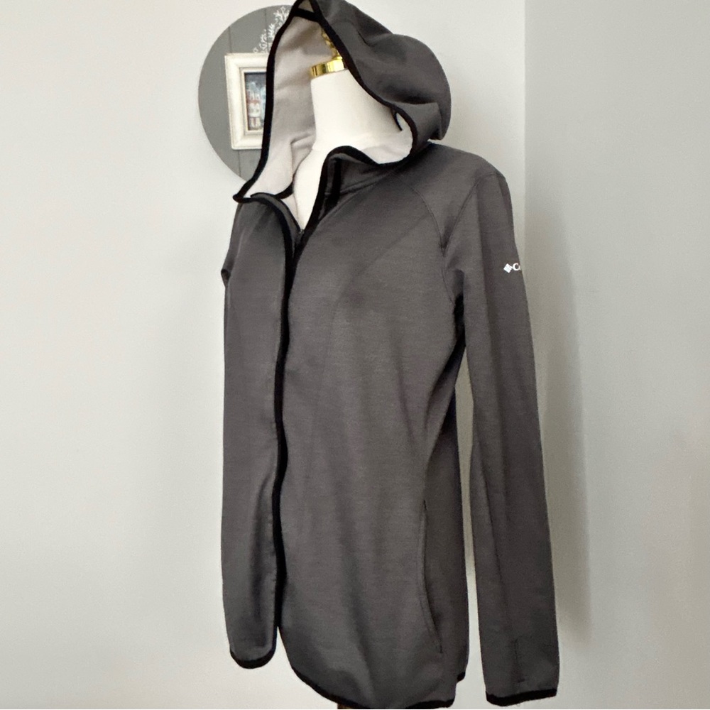 Columbia Omni-wick Sportswear Jacket Zip Up Front Hoodie Running Size Large